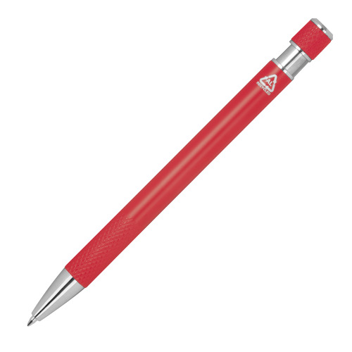 Długopis aluminiowy z recyklingu JULIO Czerwony 1547405 (8)