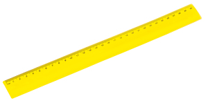 Elastyczna linijka żółty