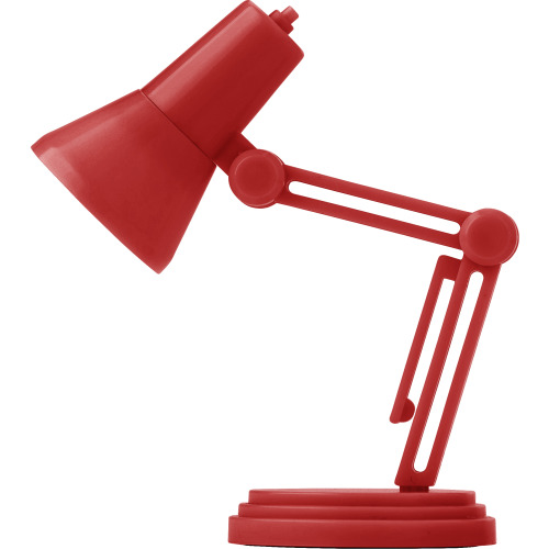 Mała lampka na biurko czerwony V2819-05 