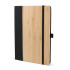 Notatnik bamboo & R-PET A5 Czarny LT92078-N0002  thumbnail