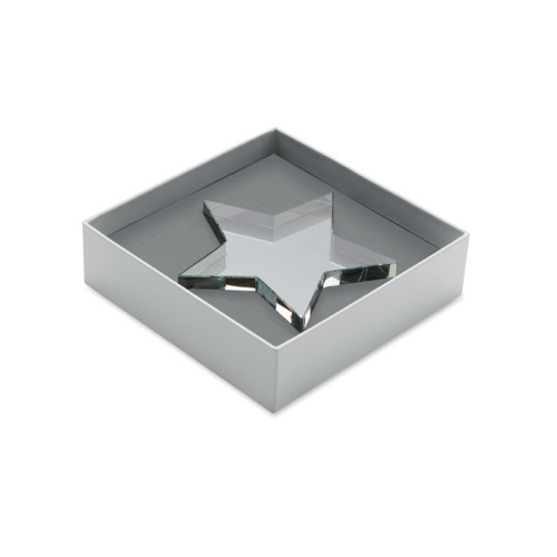 Szklana statuetka gwiazda Przezroczysty MO2660-22 (2)