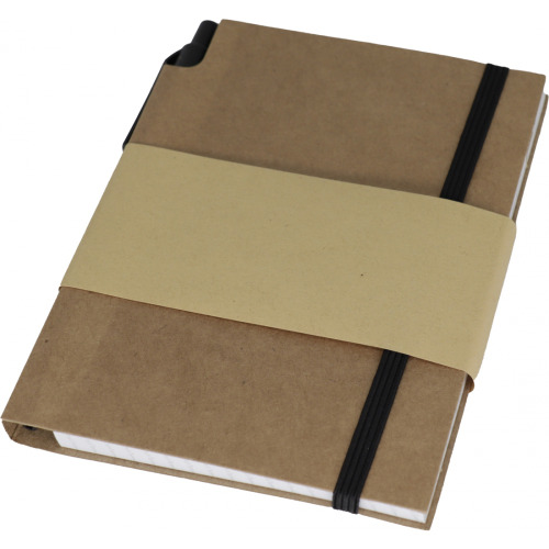 Notatnik A6 w kratkę NATALIA Brązowy 2058101 (7)