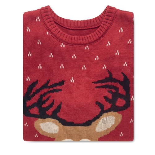 Sweter świąteczny L/XL czerwony CX1522-05 (3)