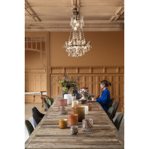 Świecznik/Wazon CALORE  M, rdzawoczerwony BYON 5280600206-00--00 (2)