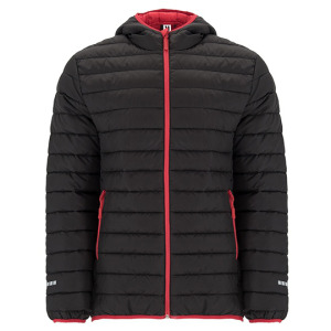 Kurtka Unisex Lekka Wiatroodporna Przeciwdeszczowa - Black 02 & Red 60