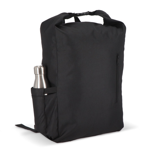 Plecak z klamrą R-PET 600D Rolltop 20L Czarny LT95352-N0002 (4)