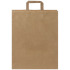 Torba z papieru Kraft z płaskimi uchwytami – 32 x 12 x 40 cm Kraftowy brąz 1PQ00506 (1) thumbnail