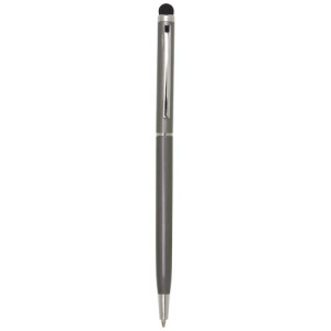 Ore aluminium ballpoint pen with stylus Tytanowy
