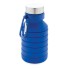 Składana butelka sportowa 550 ml z karabińczykiem niebieski P432.625  thumbnail