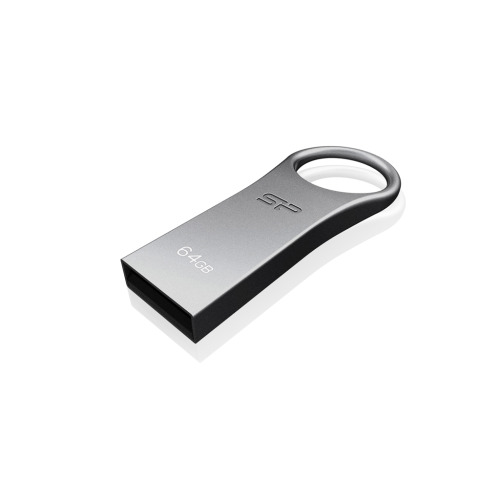 Pendrive F80 2.0 Silicon Power Srebrny / grafitowy EG 813007 16GB (1)