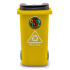 Pojemnik na przybory do pisania „kontener na śmieci” | Erco żółty VA079-08 (7) thumbnail