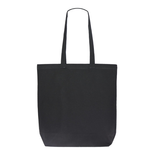 Torba z bawełny organicznej długa 270g/m² 42x12x43 cm Czarny LT95379-N0002 (2)