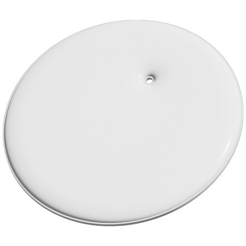 RFX™ reflective okrągła odblaskowa zawieszka z TPU Biały 1PR08501 (2)