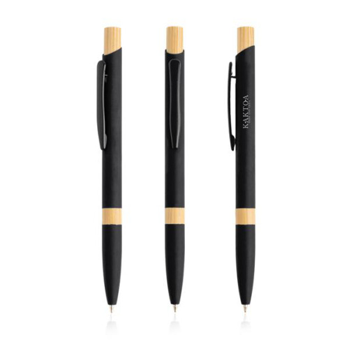 Długopis aluminiowy / Bulu Czarny IP13159011 (2)