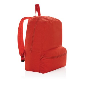 Plecak Impact AWARE™, bawełna z recyklingu czerwony