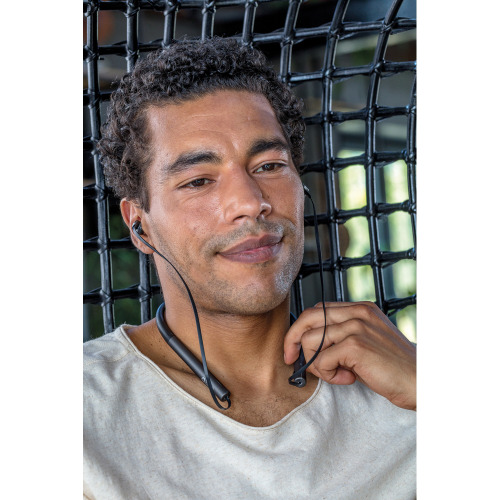 Basowe słuchawki douszne Swiss Peak Szary, czarny P326.762 (9)