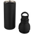 Illuminate butelka na wodę ze stali nierdzewnej z recyklingu o podwójnych ściankach i 3-częściowym zestawie zakrętek o pojemności 650 ml z certyfikatem RCS Czarny 10089090 (6) thumbnail