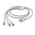 Kabel USB 3 w 1 TALA Srebrny 09071-00  thumbnail