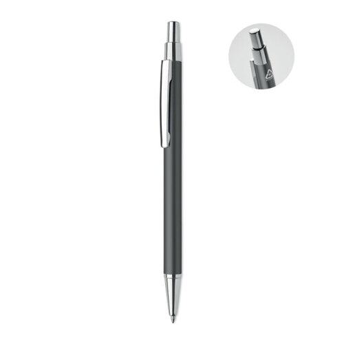 Długopis z aluminium recykling tytanowy MO6560-18 