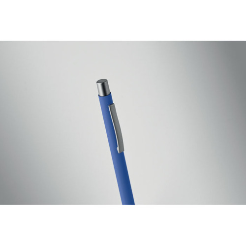Aluminiowy długopis z rec. Niebieski MO3222-37 (3)