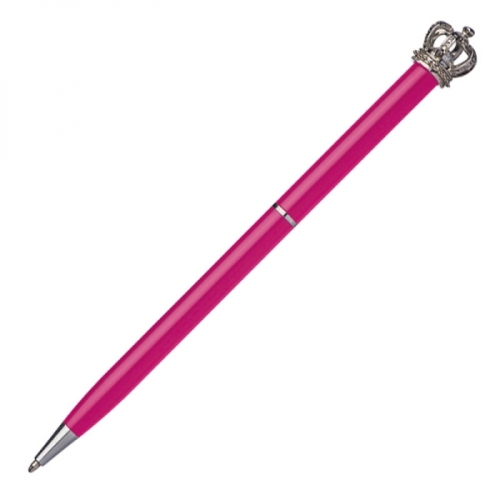 Długopis metalowy KINGS PARK różowy 048811 (4)