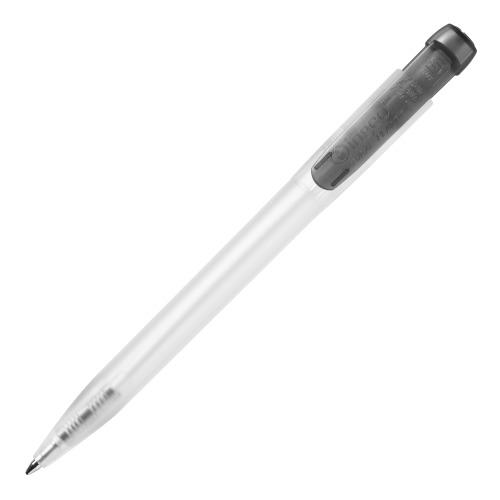 Długopis Ingeo TM Pen Clear przejrzysty Ecru / czarny LT87543-N5402 