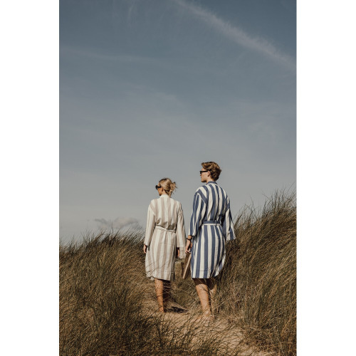 Szlafrok VINGA Ornos S/M Niebieski VG621-02 (1)