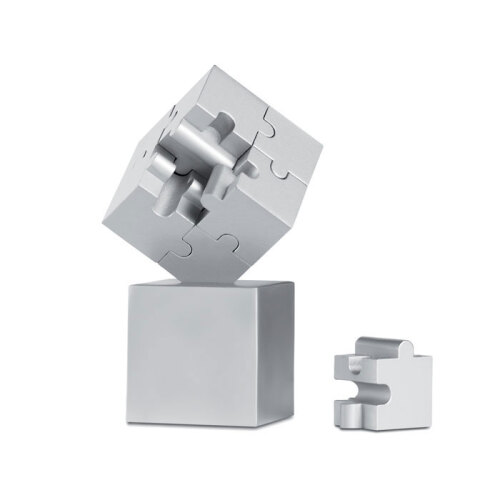Magnetyczne puzzle 3D srebrny mat AR1810-16 (2)