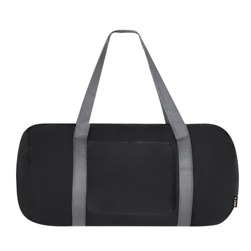 Składana torba sportowa, podróżna RPET Czarny VA657-03 (4)