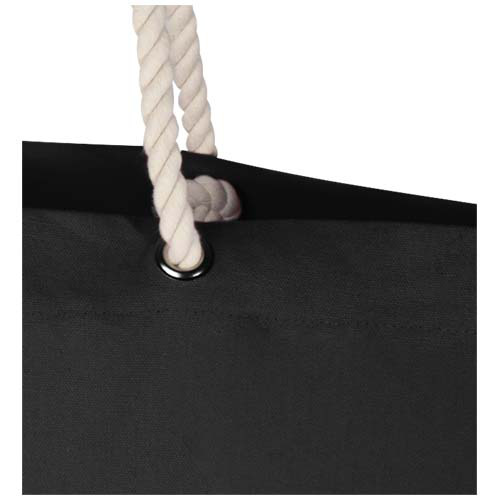 Florida torba plażowa o gramaturze 270 g/m² wykonana z materiałów z recyklingu z certyfikatem GRS 18L Czarny 12074490 (6)