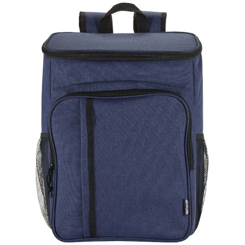 Tundra plecak termiczny z certyfikatem GRS z recyklingu z zestawem sztućców, 20 l Melanż granatowy 13012055 (2)