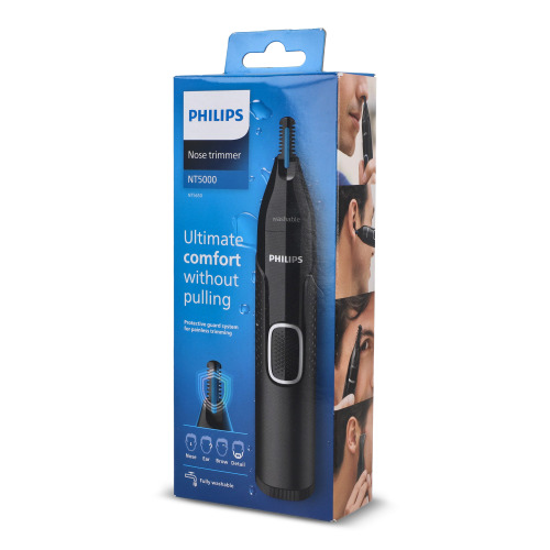 NT5650|Philips Trymer do nosa, uszu i brwi z 5 akcesoriami Czarny LT42281-N0002 (3)