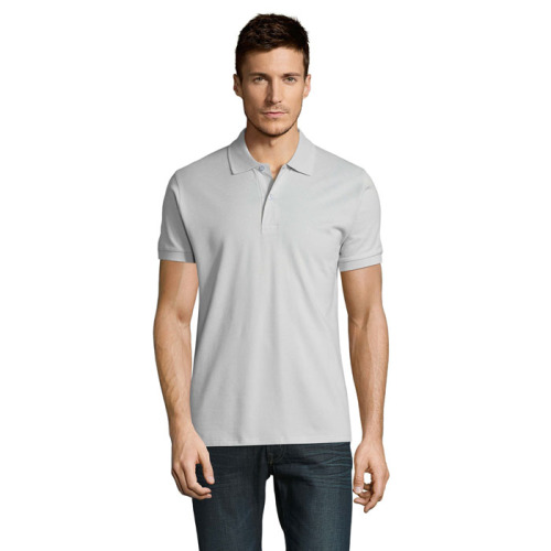PERFECT Męskie POLO 180g Creamy Blue S11346-CY-3XL 