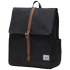 Herschel City plecak z materiałów z recyklingu o pojemności 16 l Czarny 12075390  thumbnail