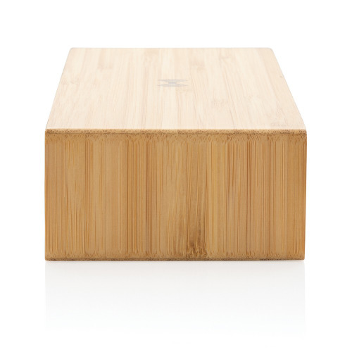 Ładowarka bezprzewodowa 5W, zegar cyfrowy Brązowy P308.239 (4)