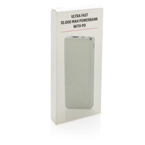 Ultra szybki power bank 10000 mAh z PD biały P324.673 (6)
