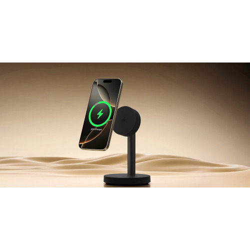 Magnetyczna ładowarka bezprzewodowa 25W Aukey Czarny VAM16-03 (1)