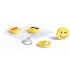 Zestaw gumek do mazania "uśmiechnięta buzia" żółty V7839-08 (1) thumbnail