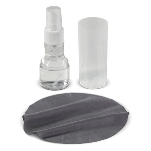 Spray ze ściereczką z mikrofibry 30ml Transparentny / biały LT91715-N0401 (3)
