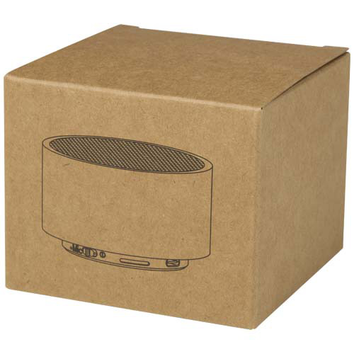 Ankaa bezprzewodowy głośnik Bluetooth® o mocy 3 W z recyklingowanego aluminium Czerwony 12448621 (2)