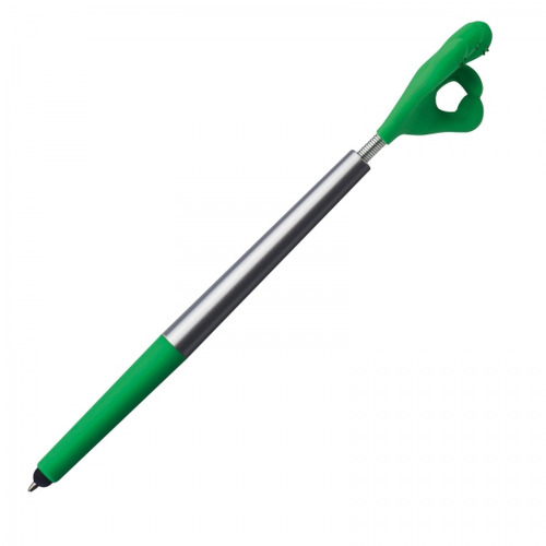 Długopis plastikowy touch pen Smile Hand CrisMa KARINA Zielony 1341509 (2)