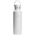 Hydro Flask Standard Mouth 621 ml – termoizolowana butelka na wodę ze stali nierdzewnej, z pokrywką ze słomką. Biały 10098901 (1) thumbnail