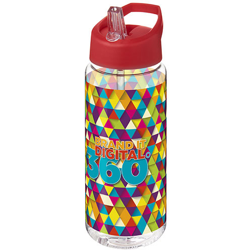 Bidon H2O Active® Octave Tritan™ o pojemności 600 ml z dzióbkiem Przezroczysty bezbarwny 21044610 (1)