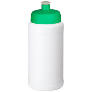 Bidon Baseline® Plus o pojemności 500 ml z wieczkiem sportowym Biały