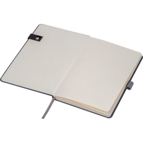 Notatnik A5 w linie z USB 16GB FRANCESCO Ciemnoszary 3539377 (6)