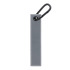 Odblaskowa zawieszka bagażowa 20 x 145mm Szary LT99646-N0061  thumbnail