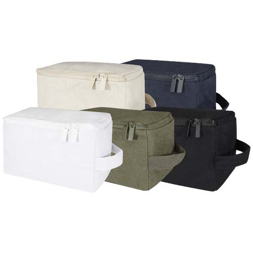 Organizer na przybory toaletowe z materiałów recyklingowanych Pack 500 g/m² Aware™  Biały 12074601 (4)