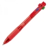 Długopis plastikowy 4w1 NEAPEL czerwony 078905 (2) thumbnail