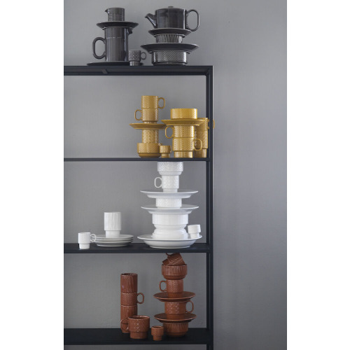 Kubek do kawy COFFEE & MORE 2-szt, żółty Żółty 5018524- (8)