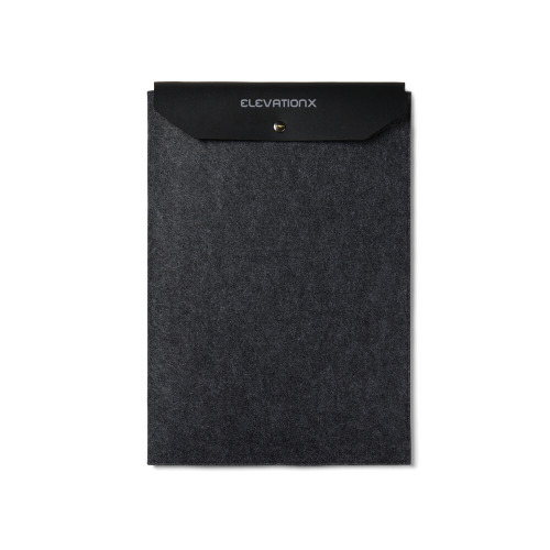 Pokrowiec na laptopa 17" VINGA Albon, filc z recyklingu Czarny VG531-03 (3)